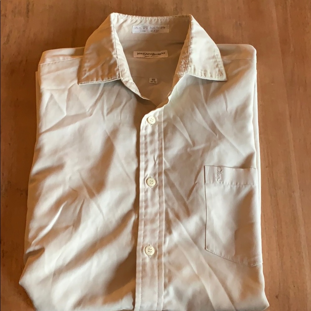 Yves Saint Laurent burton up shirt